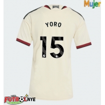 Camiseta Manchester United Leny Yoro #15 Tercera Equipación para mujer 2026-27 manga corta